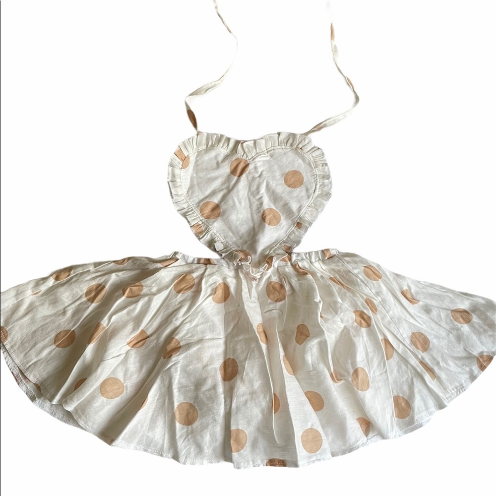 Toddler girl pinafore dress